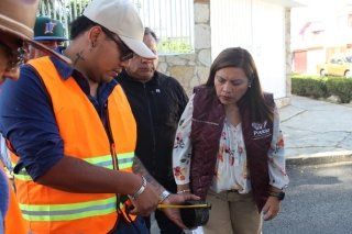 Supervisa Contralor&iacute;a Municipal ejecuci&oacute;n de obras p&uacute;blicas en la zona de Clavijero, y Sat&eacute;lite Magisterial