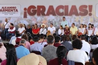 Sin demagogia, el gobierno de transici&oacute;n atiende a los pueblos originarios: Armenta &nbsp;