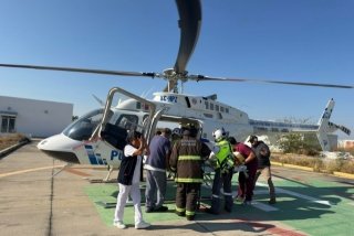 Con helic&oacute;pteros al servicio de la salud, Puebla garantiza atenci&oacute;n oportuna con 31 traslados