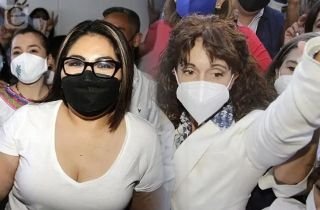Genoveva va por la reelecci&oacute;n; inicia campa&ntilde;a para la dirigencia del PAN