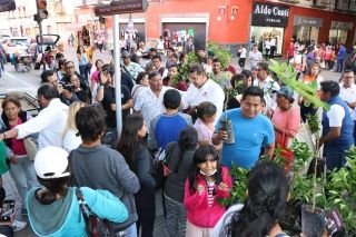 Armenta contin&uacute;a con la difusi&oacute;n de las tareas de Claudia Sheinbaum en Puebla capital