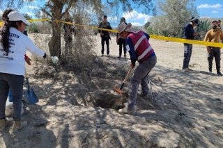 Hallan fosa clandestina en Palmar de Bravo, Puebla