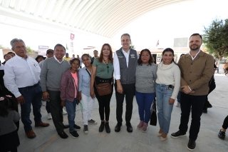 Entrega Pepe Chedraui infraestructura educativa en la Junta Auxiliar de San Francisco Totimehuac&aacute;n