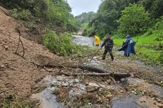 Tormenta tropical "Chris" provoca desbordamientos e inundaciones en Puebla&nbsp;