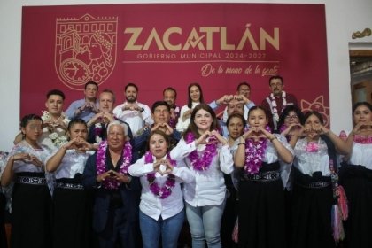 Para beneficiar a comunidades originarias IPPI y Ayuntamiento de Zacatl&aacute;n firman convenio