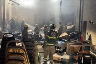 Se incendian oficinas del Instituto Electoral de Coahuila