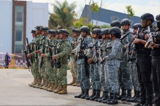 Por aire y tierra, fuerzas de seguridad realizan vigilancia en vacaciones