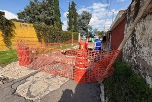 Intensifica Gobierno de la Ciudad atenci&oacute;n  a afectaciones en la infraestructura vial