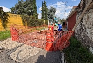 Intensifica Gobierno de la Ciudad atenci&oacute;n  a afectaciones en la infraestructura vial
