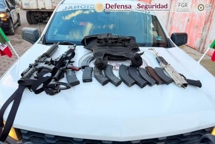 Ejecutan 23 cateos y detienen a nueve personas relacionadas con una c&eacute;lula delictiva dedicada al robo de autotransporte de carga