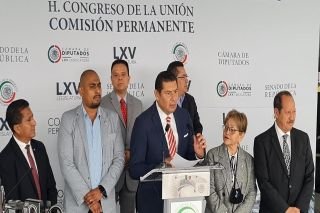 Respaldan legisladores de Morena la pol&iacute;tica en materia de seguridad del Ejecutivo Federal
