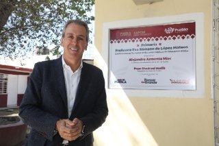 Beneficia Pepe Chedraui a m&aacute;s de 7 mil estudiantes con techados escolares en la capital