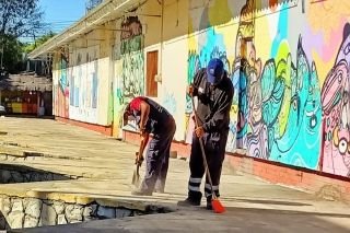 Ayuntamiento de Puebla contin&uacute;a con labores de mantenimiento en mercados municipales, de apoyo y Central de Abasto
