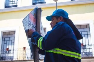 Por un centro hist&oacute;rico &lsquo;de 10&rsquo;, OOSL dio mantenimiento a mobiliario urbano