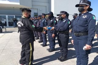 Reciben polic&iacute;as municipales de San Andr&eacute;s Cholula constancias de capacitaci&oacute;n a cargo de especialistas de Corea del Sur