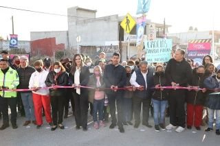 Ayuntamiento de Puebla entrega calle rehabilitada en San Ram&oacute;n