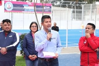 Entrega Ayuntamiento de Puebla rehabilitaci&oacute;n del parque Benito Ju&aacute;rez en La Libertad&nbsp;