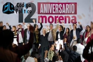 Leobardo Ju&aacute;rez celebra los 12 a&ntilde;os de fundaci&oacute;n de Morena