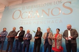 Exposici&oacute;n "El Murmullo de los Oc&eacute;anos" expresa el cuidado de los mares: Anel Nochebuena