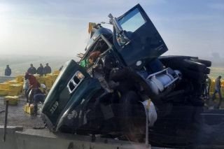 Exceso de velocidad y la densa neblina provocaron carambola en el Circuito Exterior Mexiquense