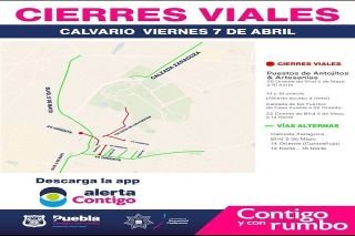 Ayuntamiento de Puebla anuncia cierres viales por la XXXI procesi&oacute;n de Viernes Santo