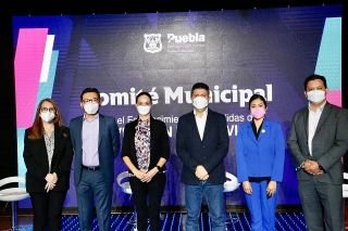 Instala Ayuntamiento de Puebla el comit&eacute; municipal para el fortalecimiento de medidas de prevenci&oacute;n del COVID-19