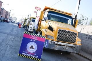 Ayuntamiento de Puebla inicia rehabilitaci&oacute;n de la 95 oriente, en Mateo de Regil