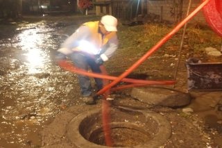 Agua de Puebla dio mantenimiento a 1,100 kil&oacute;metros de la red de drenaje, 12 pasos a desnivel y 20 vialidades principales