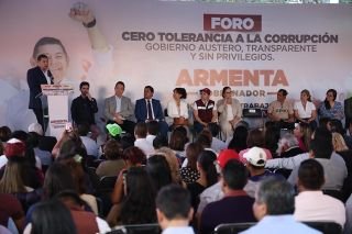Armenta plantea cero tolerancia a la corrupci&oacute;n en todas las &aacute;reas de gobierno&nbsp;