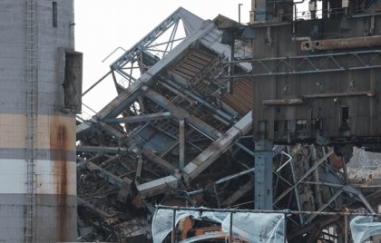 Siete personas atrapadas tras colapso en planta energ&eacute;tica de Corea del Sur