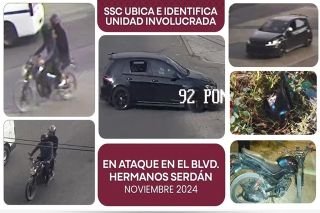 SSC Identifica y ubica veh&iacute;culo de agresores en ataque directo en Boulevard Hermanos Serd&aacute;n