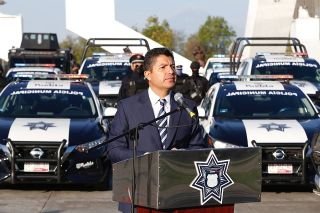 Eduardo Rivera P&eacute;rez pone en marcha operativo 100 de Seguridad P&uacute;blica