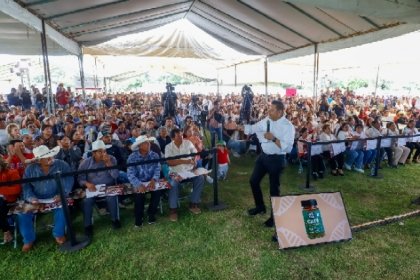 Riqueza comunitaria con paz y bienestar para el campo poblano