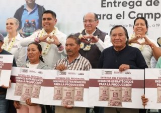 Apoya gobierno estatal a viveristas y campecinos para impulsar soberan&iacute;a alimentaria