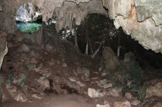Por sequ&iacute;a intensa en Yucat&aacute;n, cenote y laguna se quedan sin agua