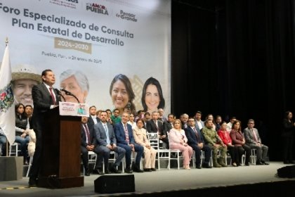 Plan Estatal de Desarrollo, posicionar&aacute; a Puebla en el Top Ten nacional: Armenta