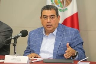 Ante actividad del Popocat&eacute;petl, Puebla est&aacute; unida y fuerte: Sergio Salom&oacute;n