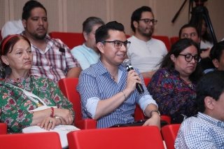 Analiza Gobierno de la Ciudad, mediante conversatorio, retos y oportunidades del Centro Hist&oacute;rico de Puebla