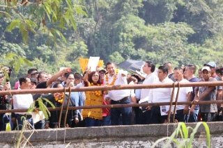 Rehabilitar&aacute;n gobierno federal y estatal puente que comunica a Zihuateutla y Jopala