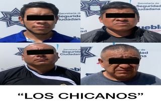 Cuatro integrantes de &ldquo;Los Chicanos&rdquo; fueron detenidos por la SSC&nbsp;