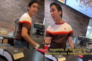 Lord Burger King: Critican a gerente de sucursal por llamar &ldquo;muerto de hambre&rdquo; a cliente