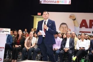 Justicia, seguridad y riqueza comunitaria, fundamental para el desarrollo: Armenta&nbsp;