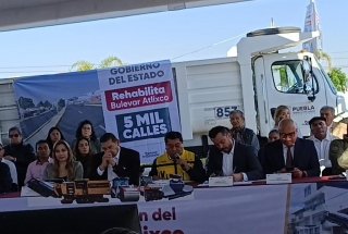 Arranca rehabilitaci&oacute;n integral del bulevar Atlixco tras a&ntilde;os de abandono