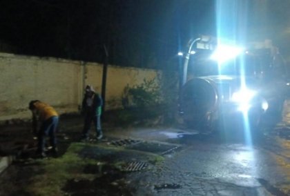 Gobierno de la Ciudad y Agua de Puebla trabajan en la atenci&oacute;n inmediata y coordinaci&oacute;n efectiva tras lluvias en la capital poblana