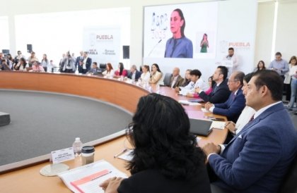 Gobierno de Puebla respalda postura diplom&aacute;tica de presidenta Sheinbaum en favor de derechos de migrantes