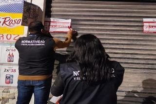 En Puebla capital se vigila el cumplimiento de la norma en negocios con venta de alcohol