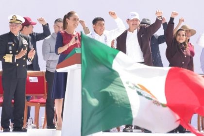 &ldquo;Sin tibiezas, vamos juntos con la presidenta Claudia Sheinbaum y la Cuarta Transformaci&oacute;n: Armenta