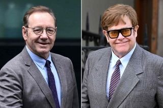 Elton John comparece a favor de Kevin Spacey