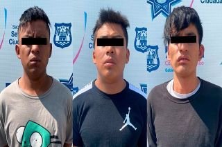 Cuatro asaltantes de la ruta 53 fueron detenidos por la polic&iacute;a municipal de Puebla