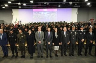 Con 61 nuevos polic&iacute;as, suman casi 600 los incorporados a SSC en Puebla Capital